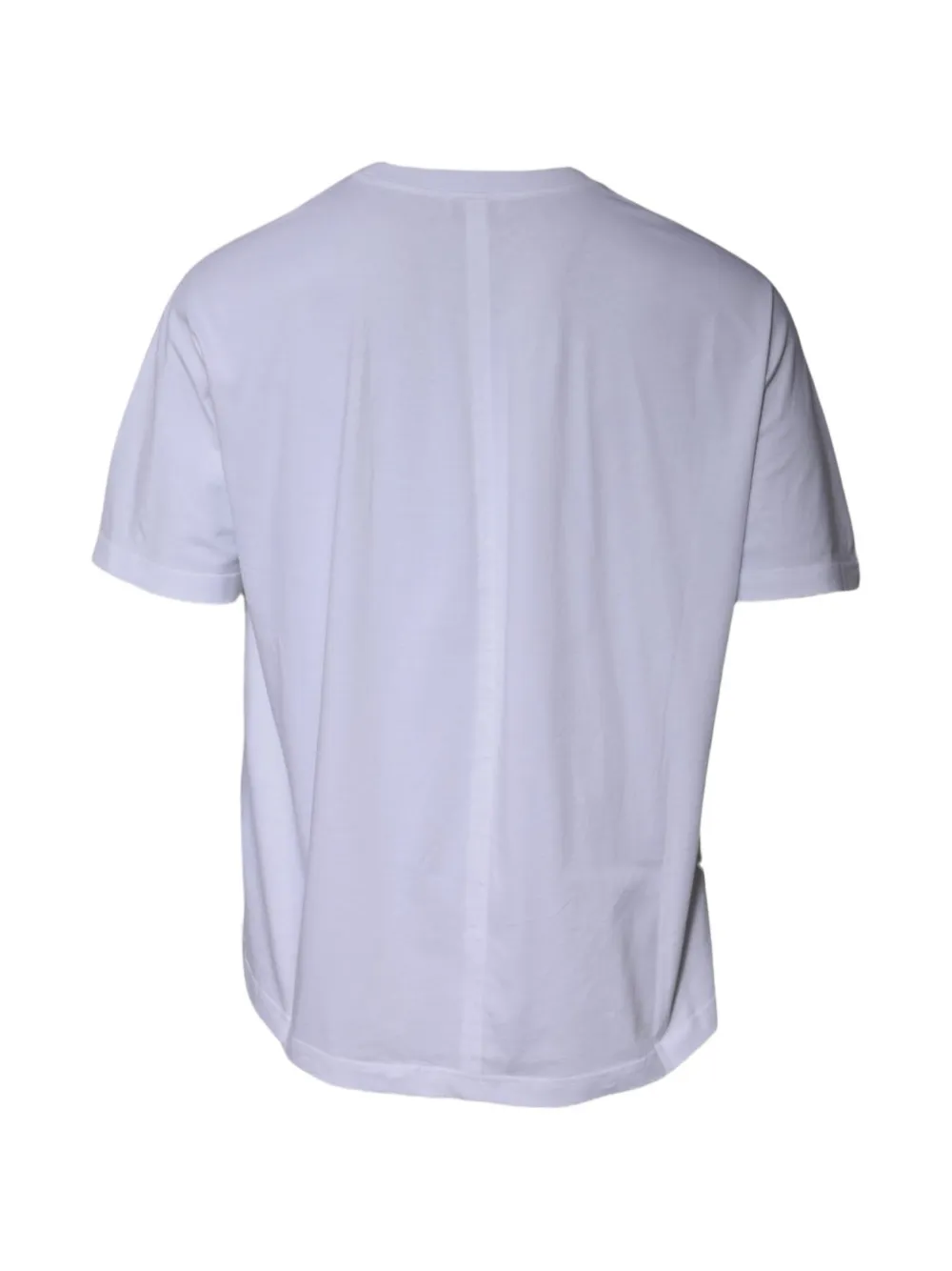 Balenciaga T-shirt met geborduurd logo Wit