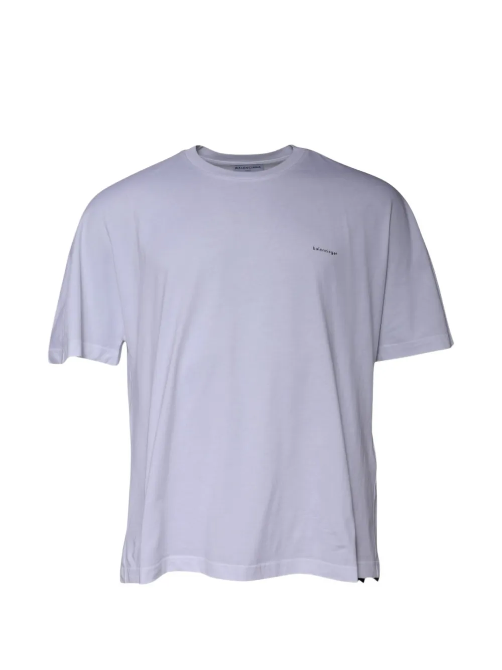 Balenciaga logo-embroidered T-shirt - White