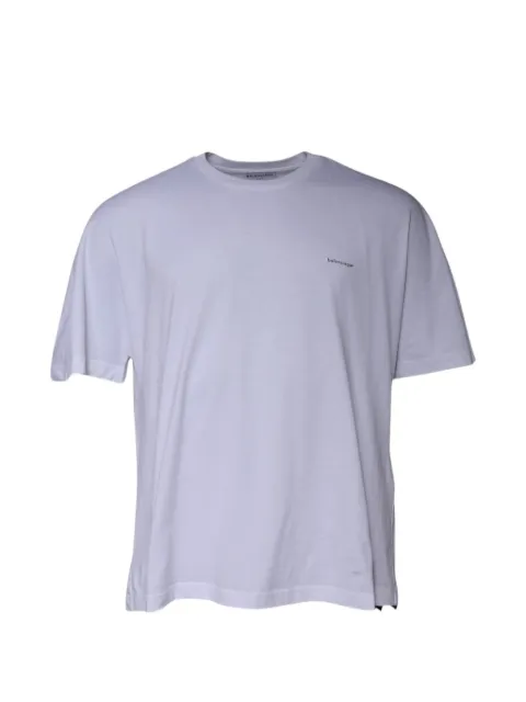 Balenciaga logo-embroidered T-shirt