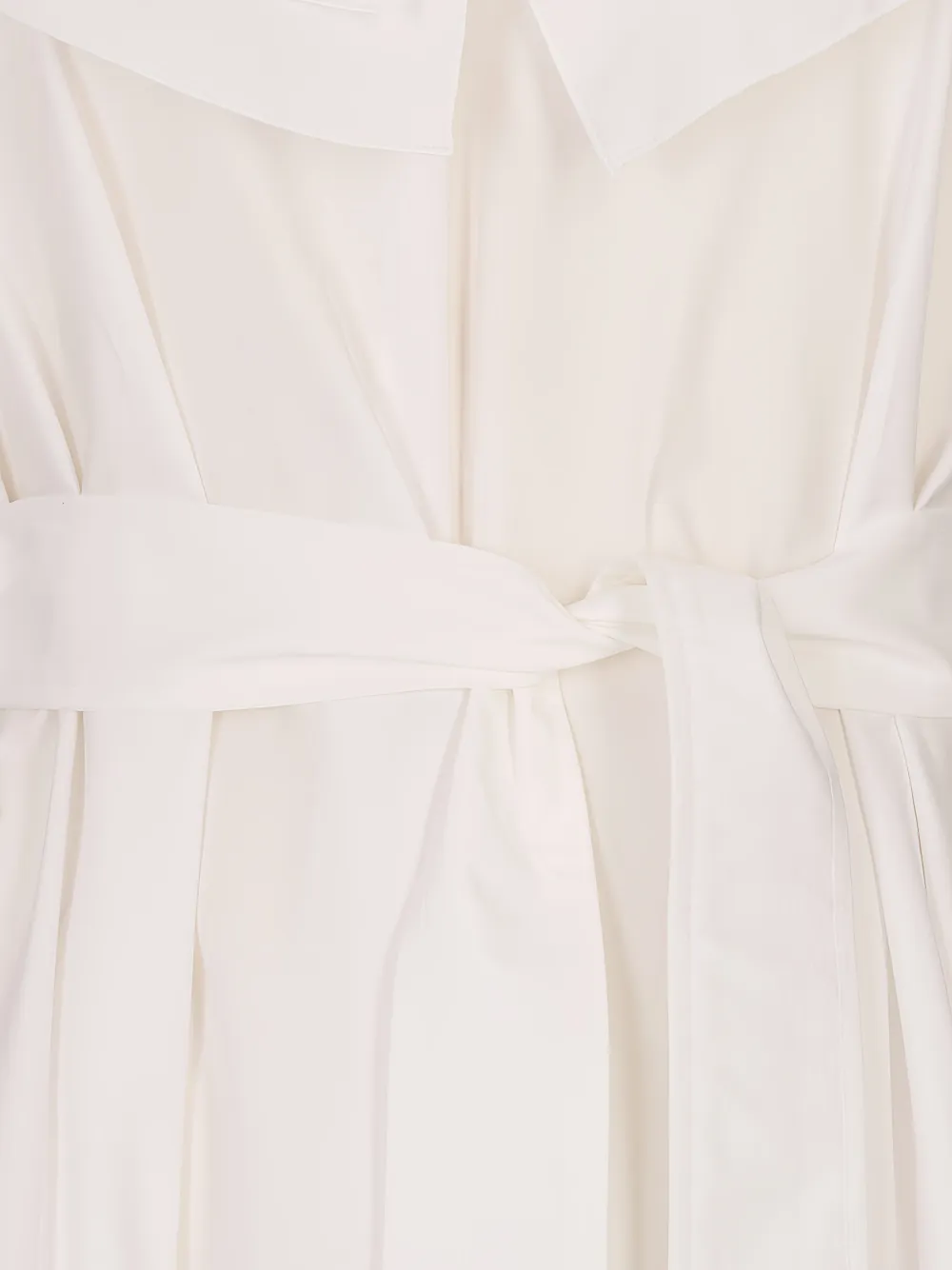 Parah Maxi-jurk met ruches Wit