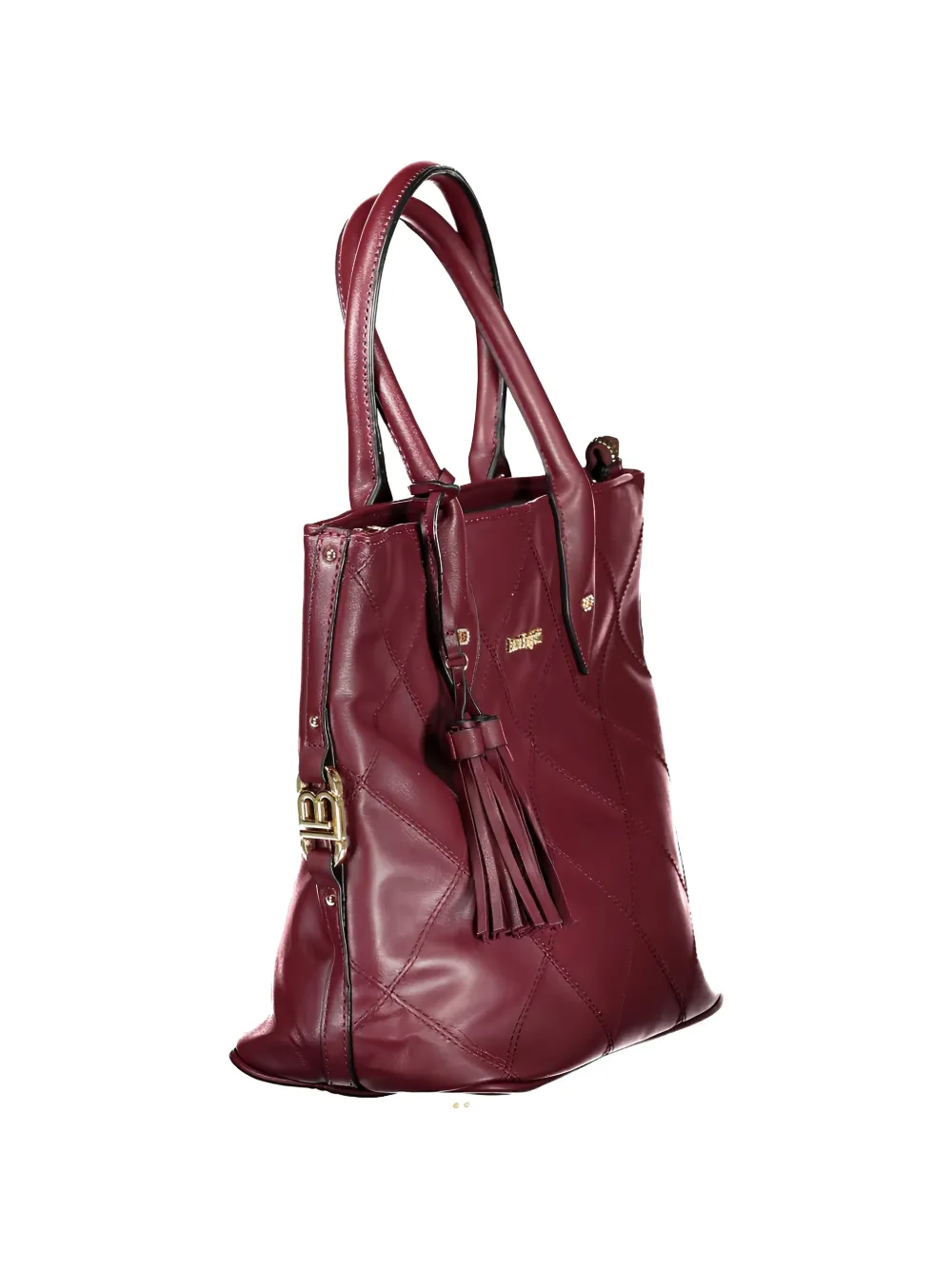 Laura Biagiotti Shopper met logoplakkaat Rood