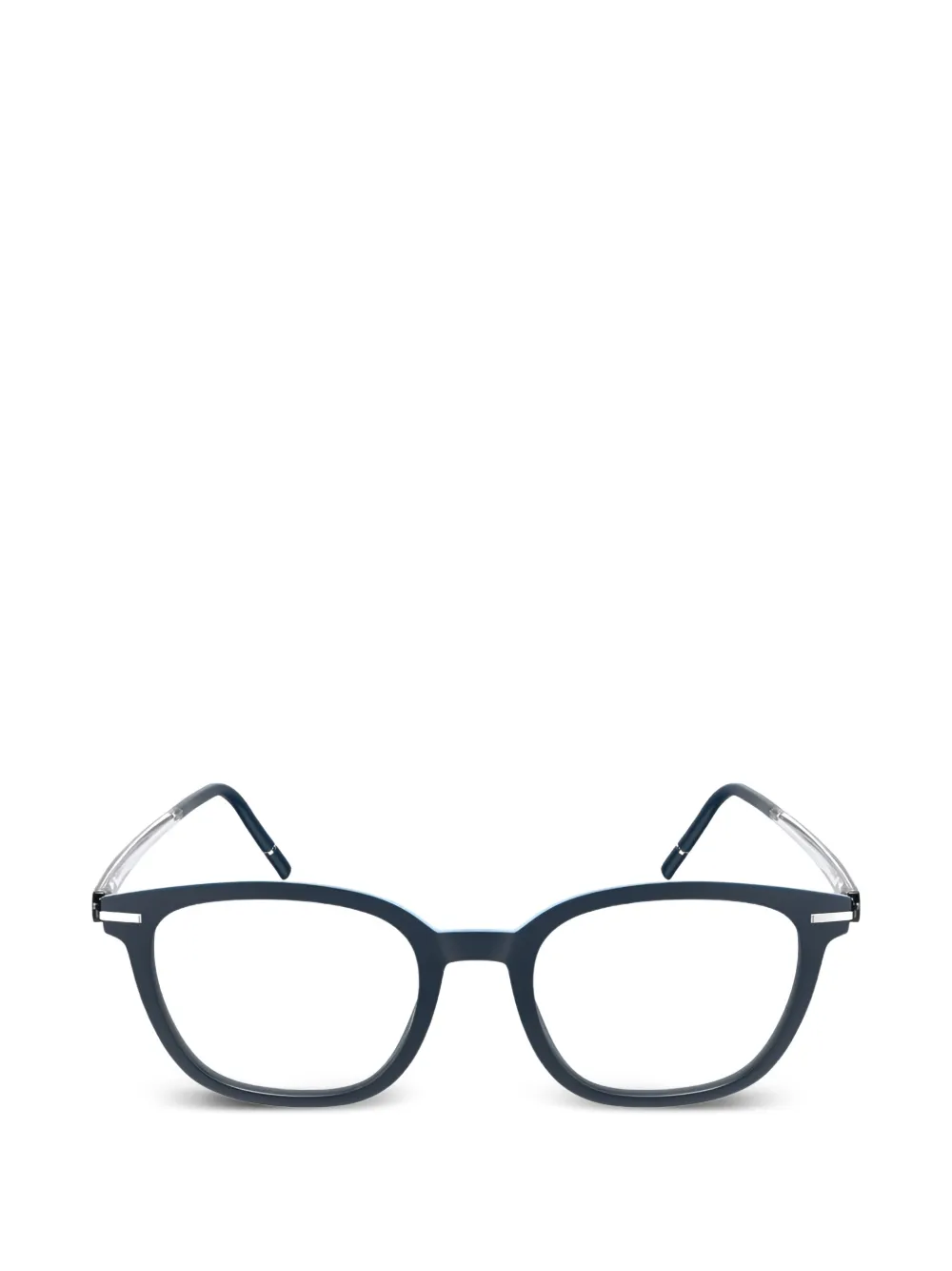 Silhouette square-frame glasses - Blu