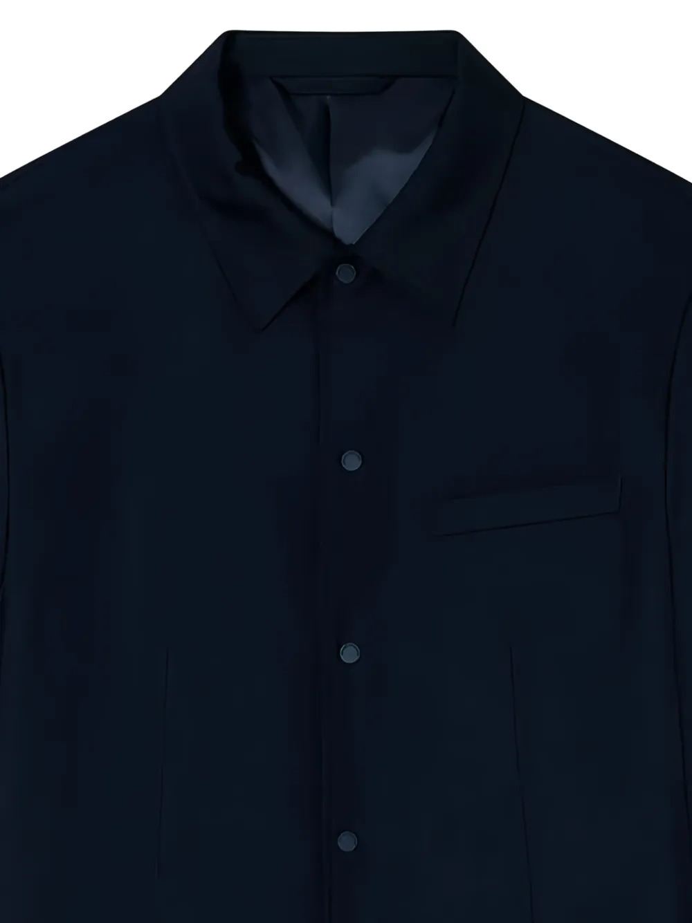 Armani Exchange Blazer met drukknoopsluiting Zwart