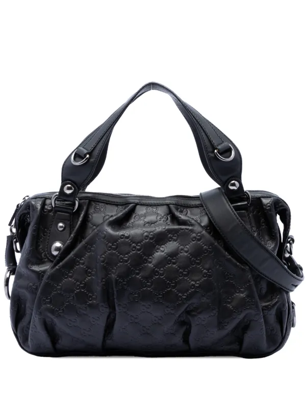 Gucci Pre-Owned 2016-2026 グッチシマ アイコンビット サッチェル