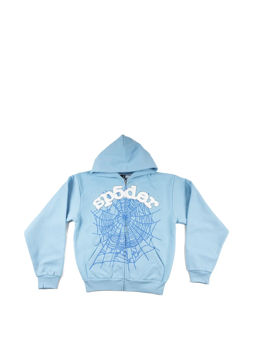 SP5DER OG Web zip-up hoodie - Blu