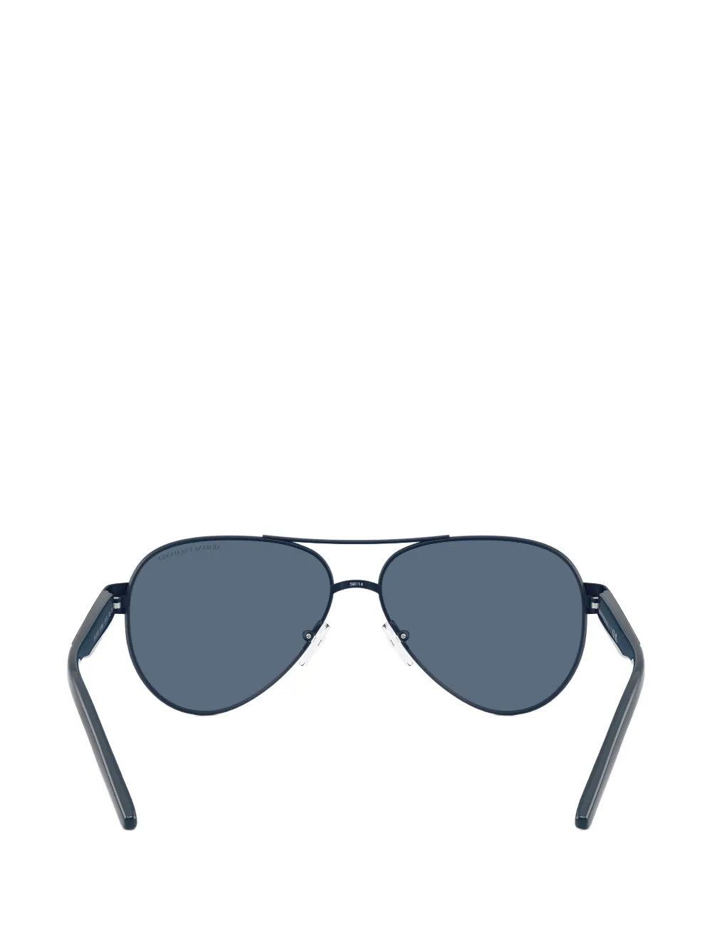Armani Exchange Zonnebril met piloten montuur Blauw