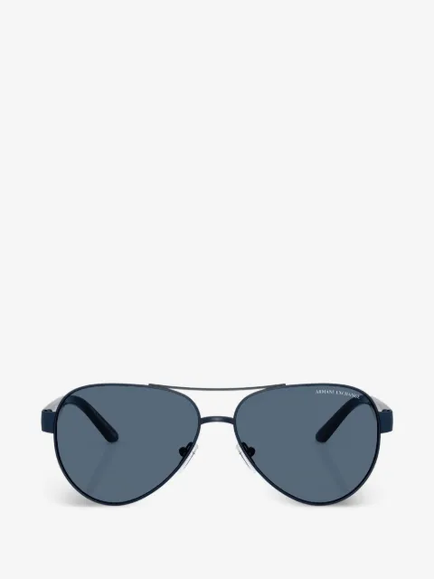 Armani Exchange pilot-frame sunglasses
