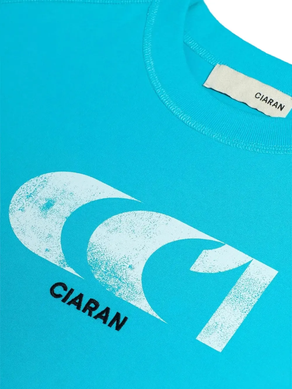 Ciaran Cc1 Graphic-print T-shirt In Blue