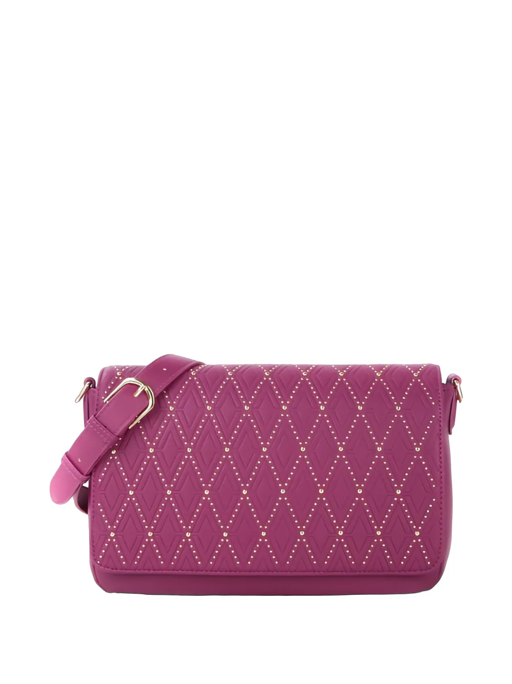 MARIO VALENTINO stud-embellished shoulder bag - Viola