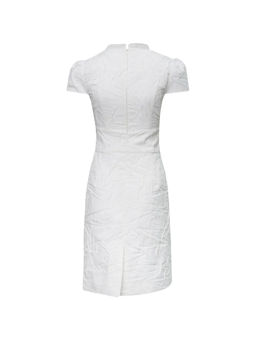 SHUSHU TONG Jurk met gekreukt effect Wit
