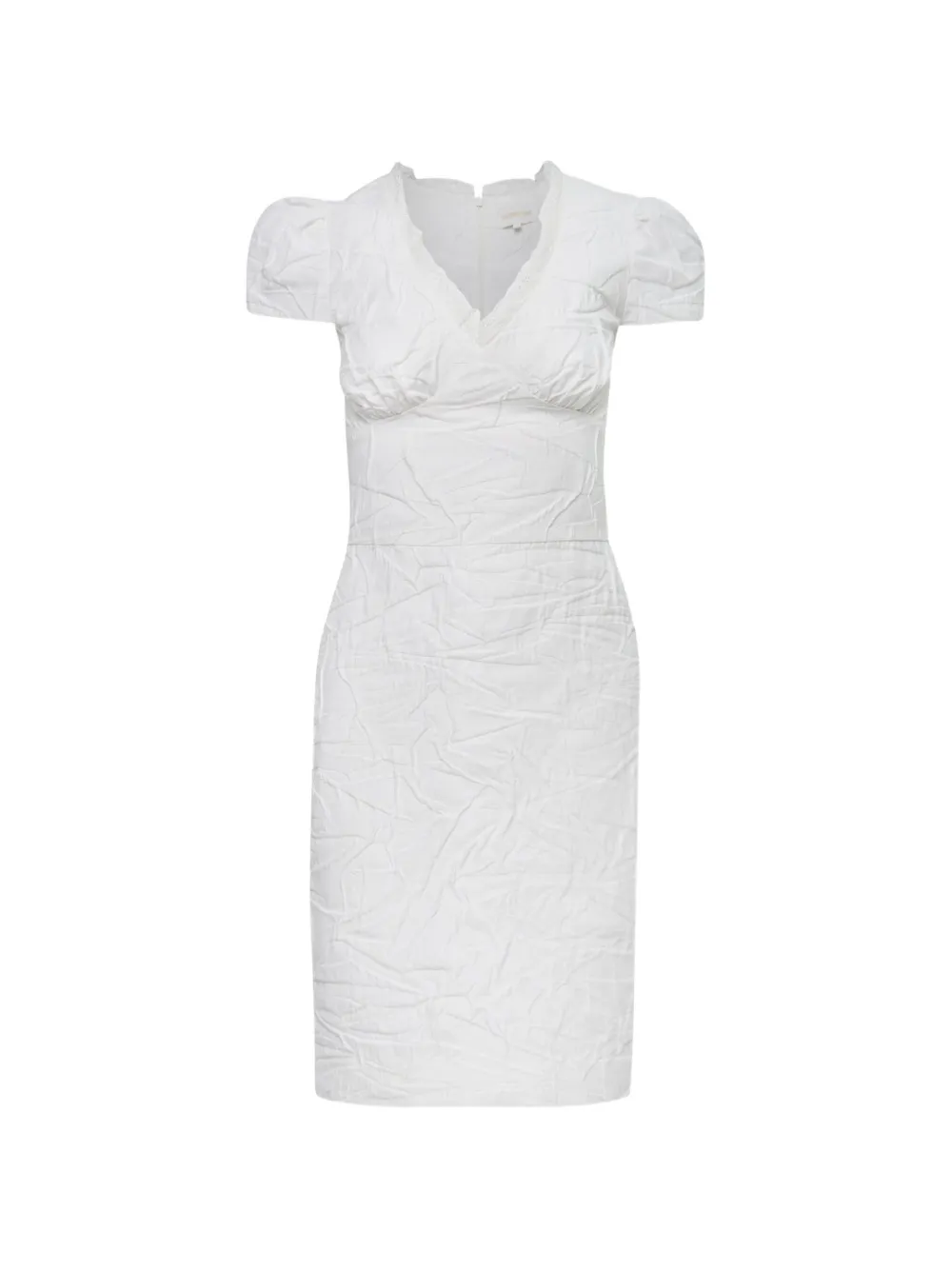 SHUSHU/TONG crinkled dress - Bianco