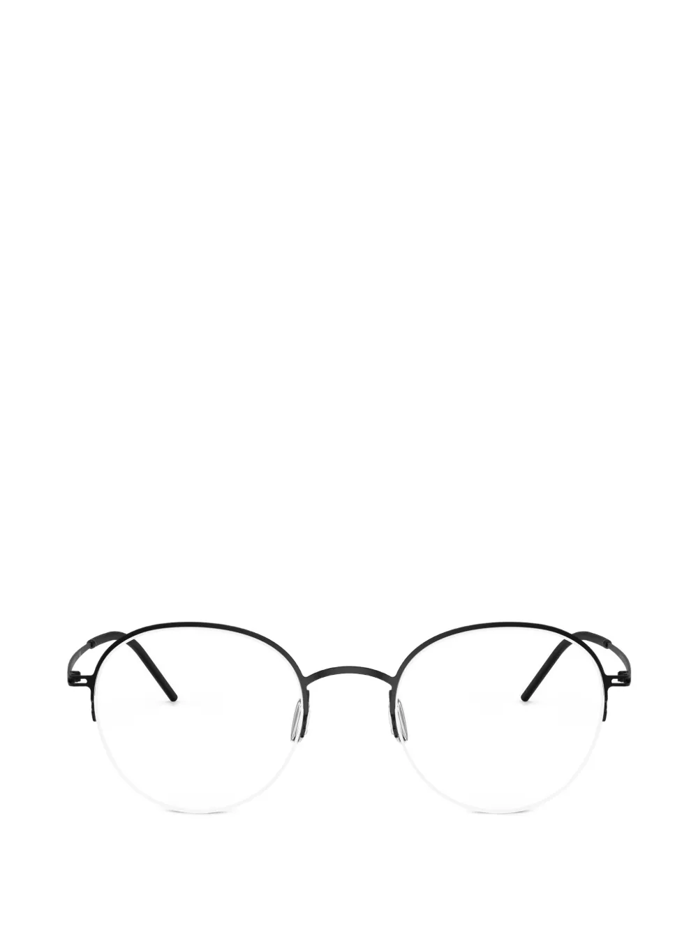 Giorgio Armani round-frame glasses - Nero