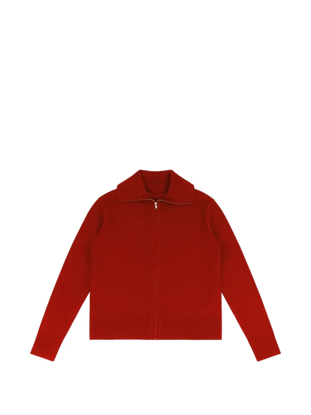 ENTIRE STUDIOS long-sleeved zip-up jacket - 6308 CHERRY