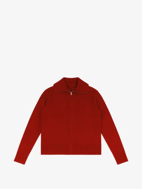 ENTIRE STUDIOS cardigan zippé à manches longues