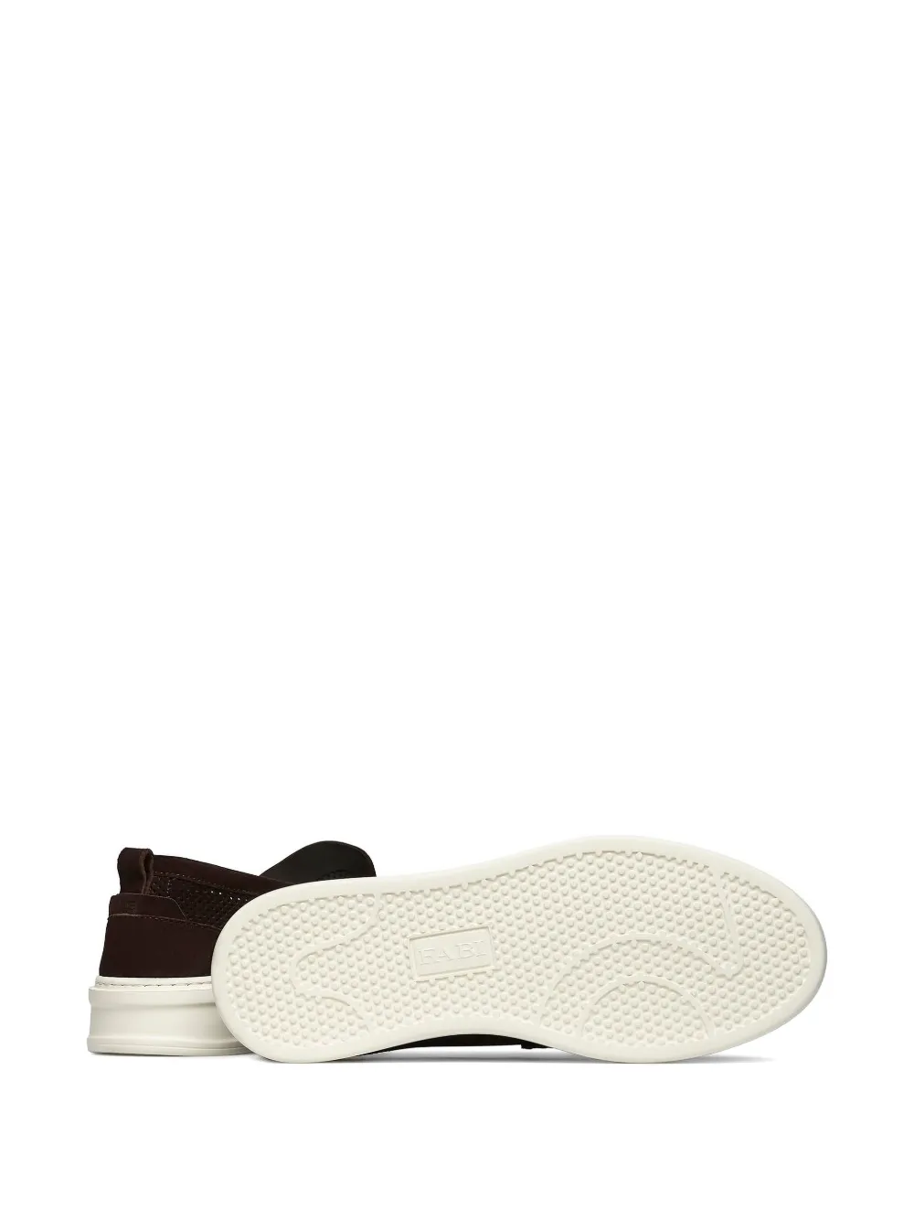 Fabi Portofino perforated-detail loafers Bruin
