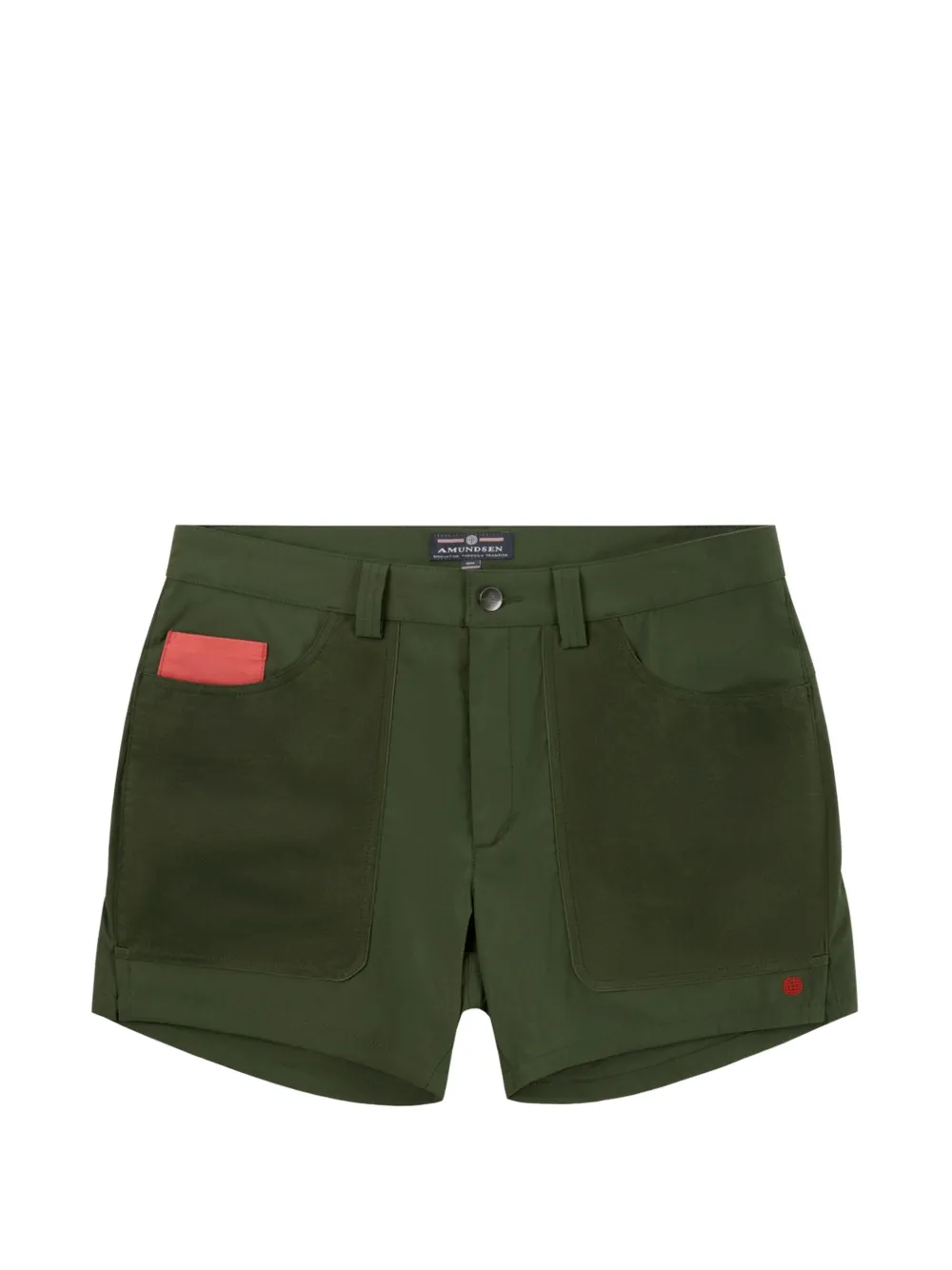 AMUNDSEN patch-pocket shorts - Verde