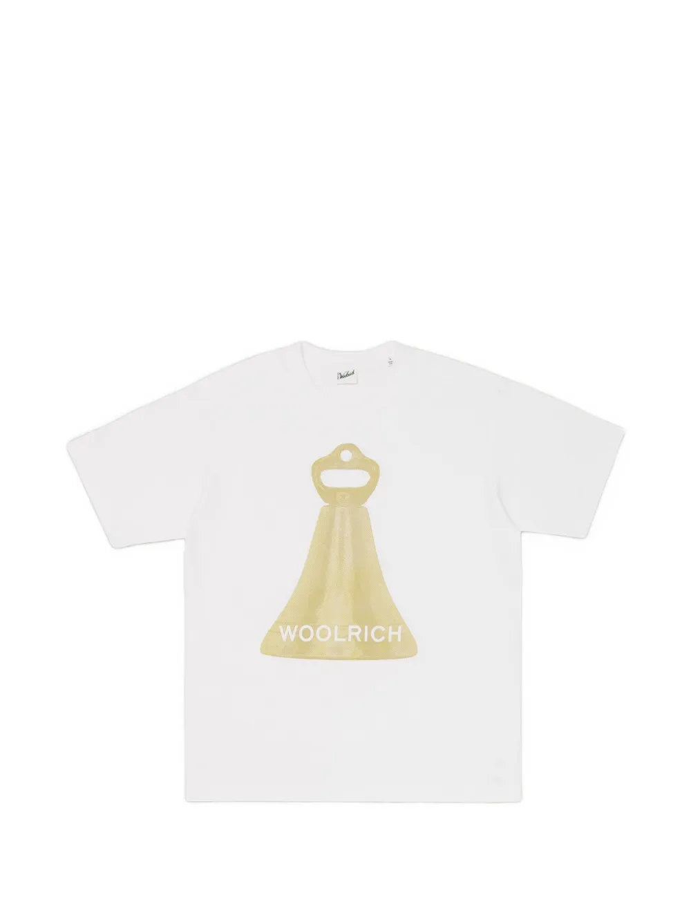 Woolrich bell-print T-shirt - Weiß