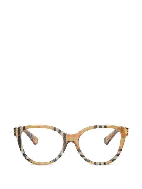 Burberry Check cat-eye glasses