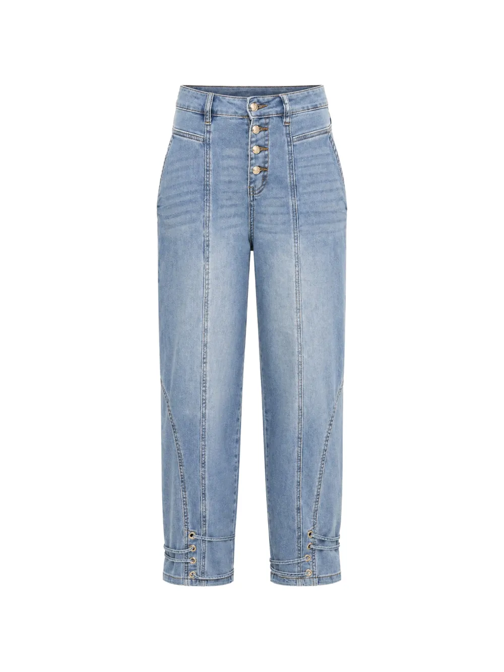 Gaudi Jeans con bottoni - Blu