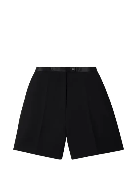 KHAITE Micha pressed-creases shorts