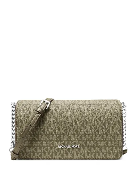 Michael Kors Jet Set Signature logo-print messenger bag