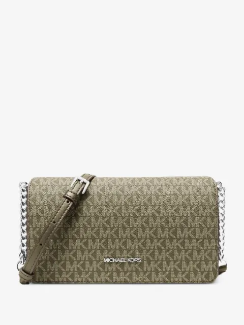 Michael Kors Jet Set Signature logo-print messenger bag