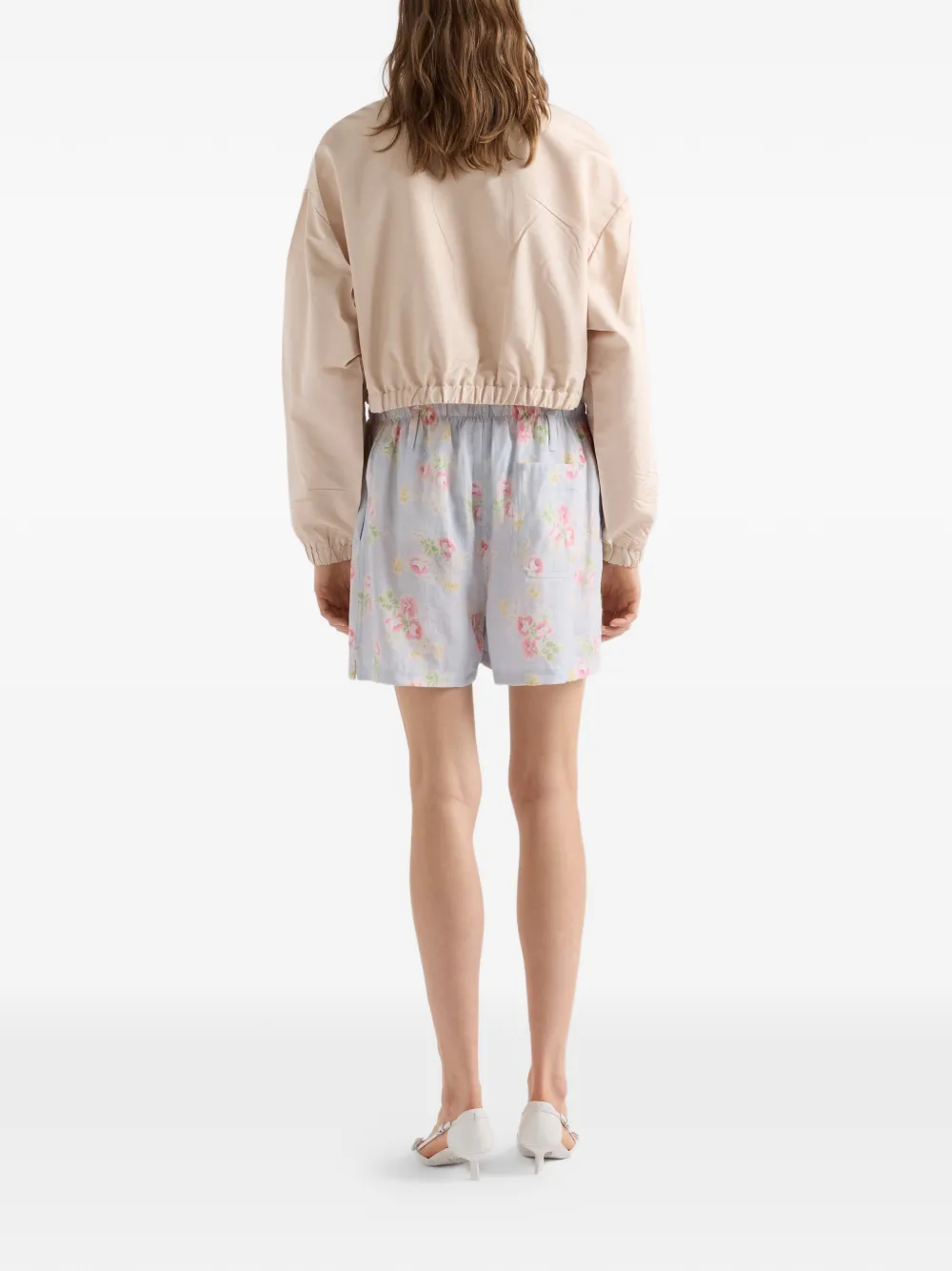 Prada Cazadora De Faille - Neutro 