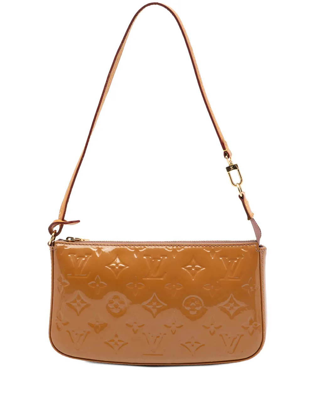 Louis Vuitton Pre-Owned 2012 Monogram Vernis Pochette Accessoires shoulder bag - Marrone