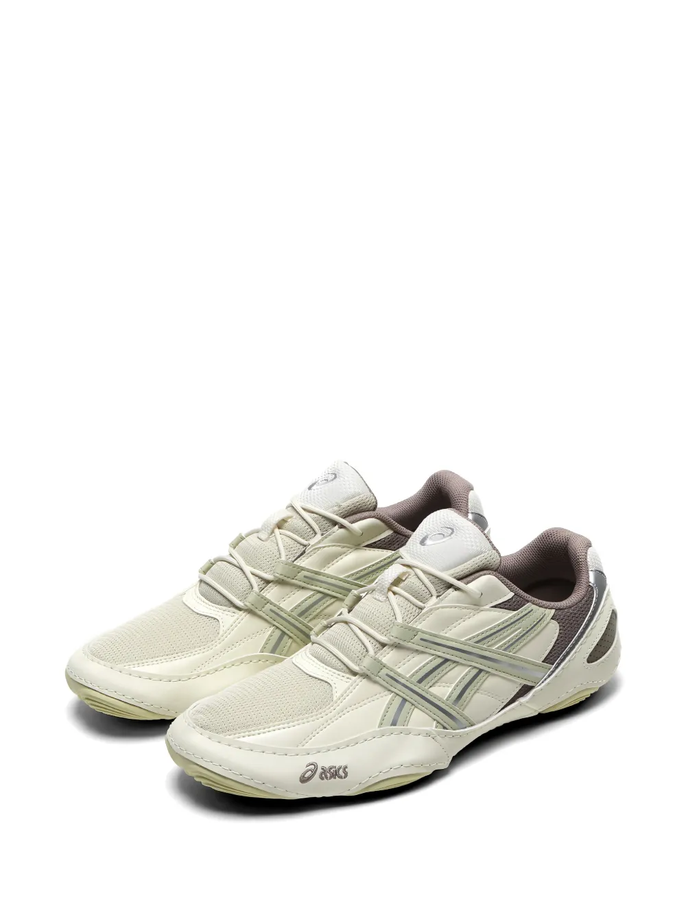 ASICS Hypersync sneakers met vlakken Beige