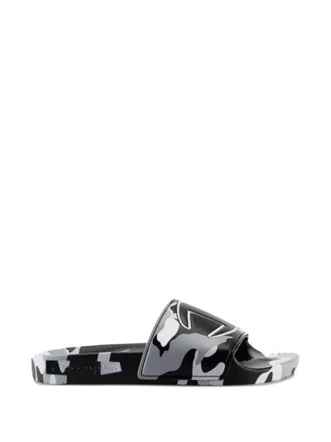 Champion camo-print slides