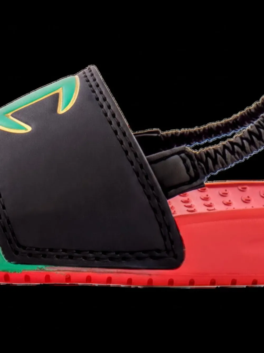 Champion Sandalen met logopatch Zwart