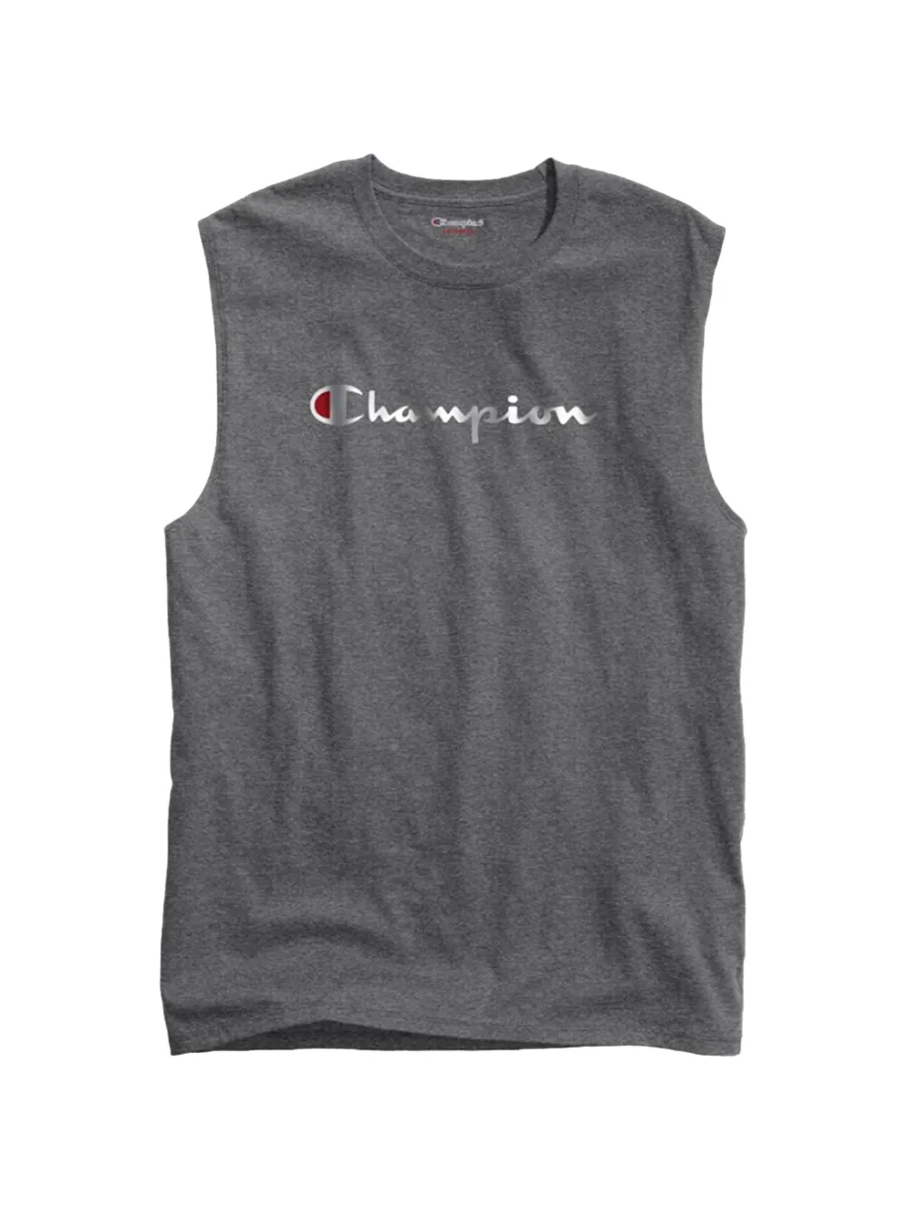 Champion logo-print T-shirt vest - Grigio