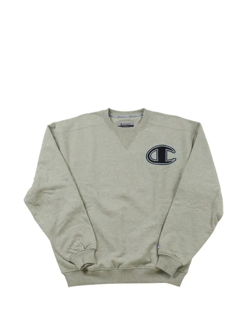 Champion logo-patch fleece sweatshirt