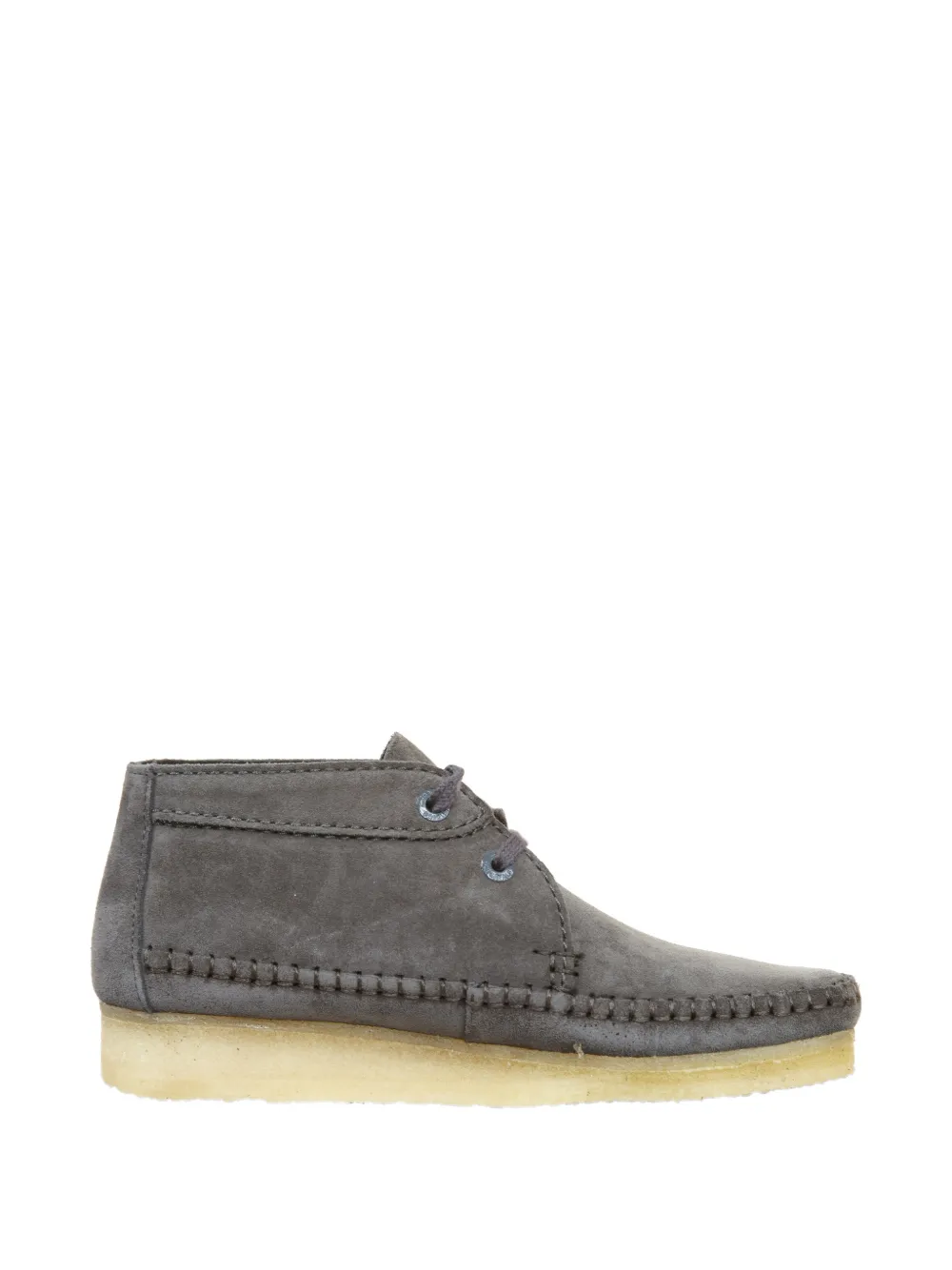 Clarks Originals Weaver whipstitch-trim desert boots Grijs