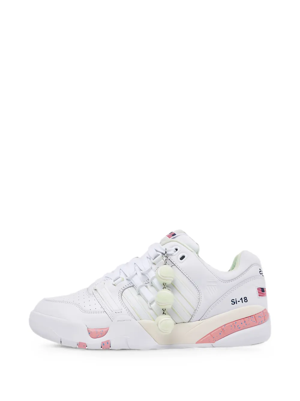 K Swiss x Brocky Marciano Si-18 International lace-up sneakers - Bianco