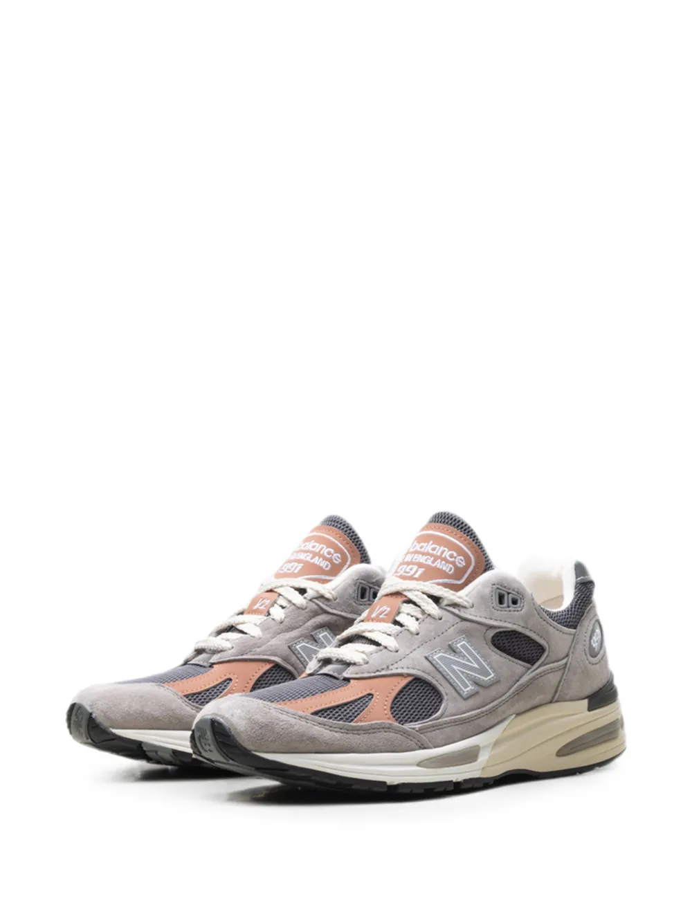 New Balance 991v2 lace-up sneakers Grijs