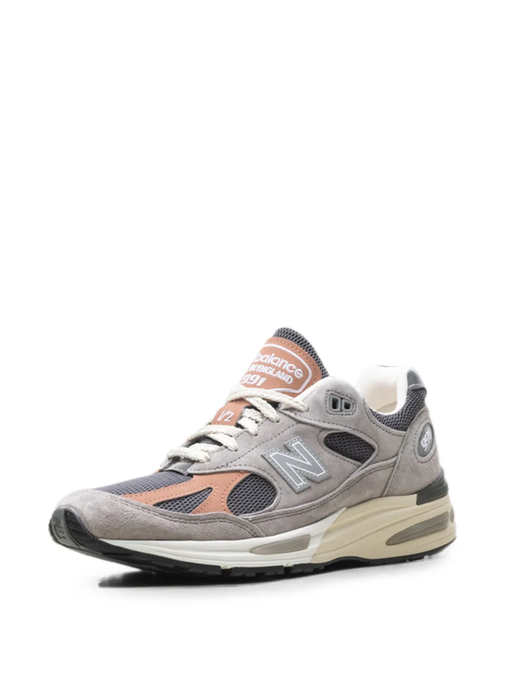 New Balance 991v2 lace-up sneakers Grijs