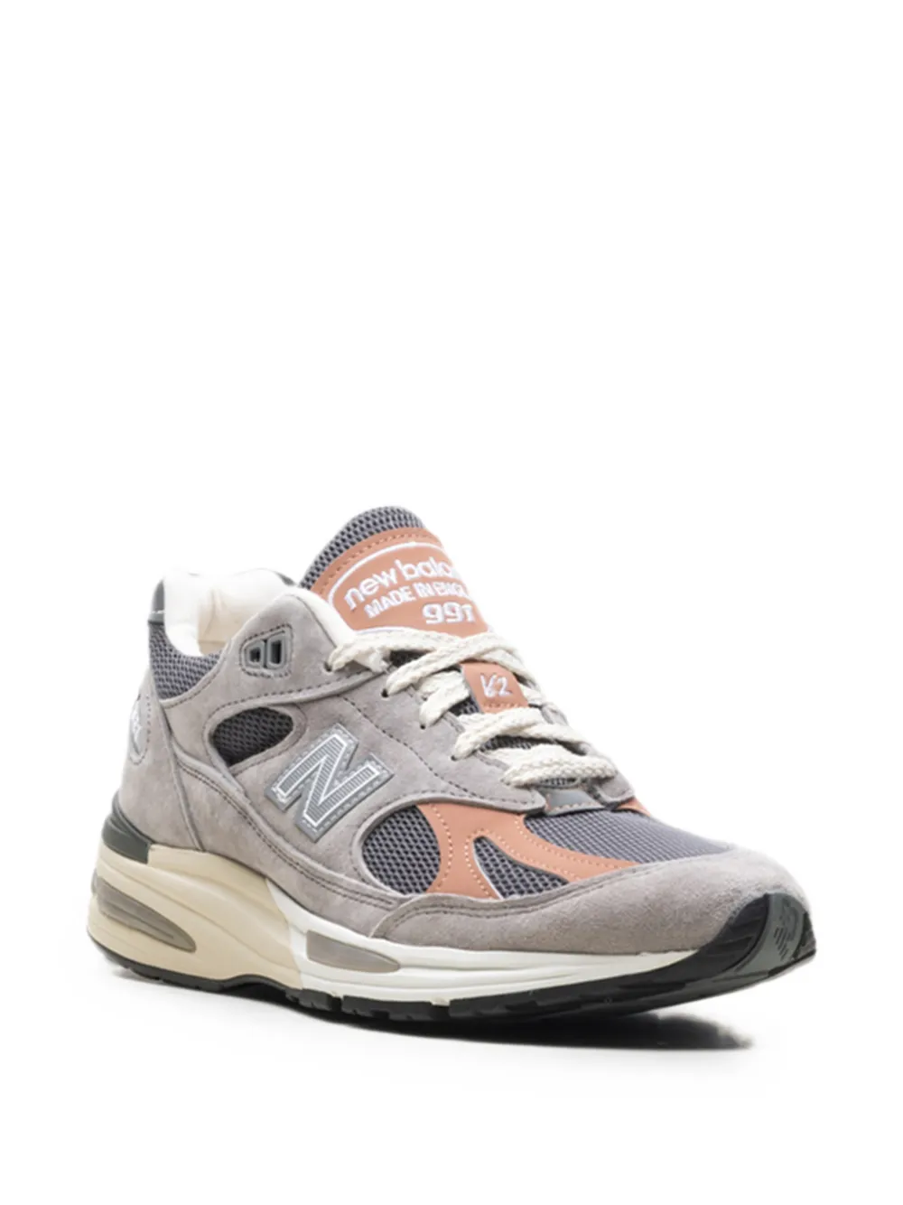 New Balance 991v2 lace-up sneakers Grijs