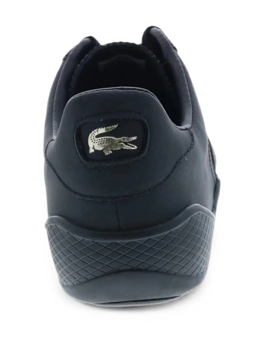 Lacoste Hapona leren sneakers Zwart