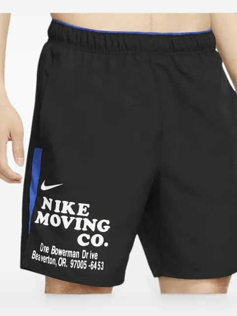 Nike Challenger Dri-fit logo-print shorts