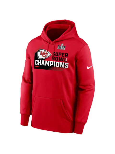 Nike Kansas City Chiefs logo-print hoodie
