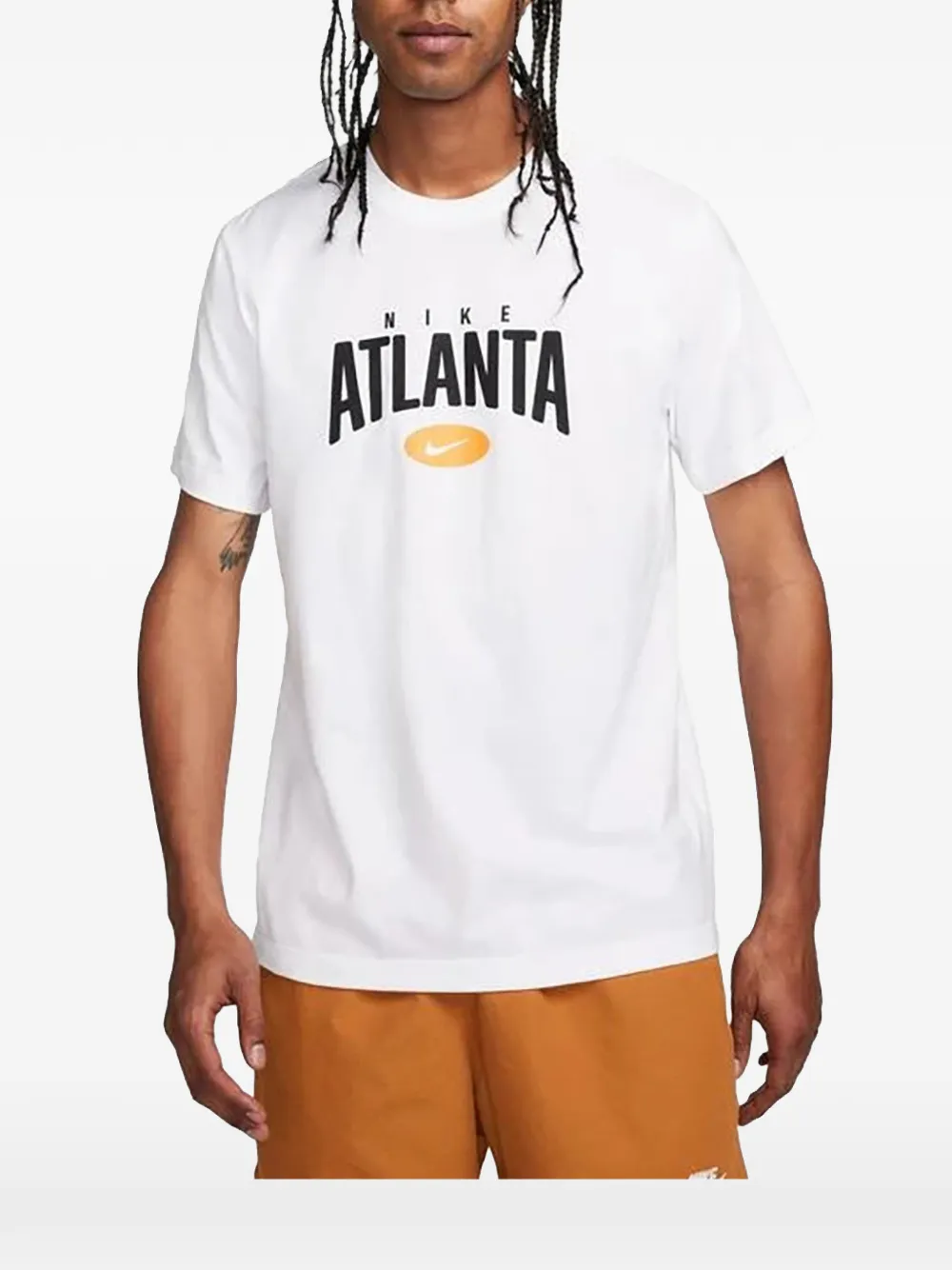 Nike Atlanta T-shirt met logoprint Wit