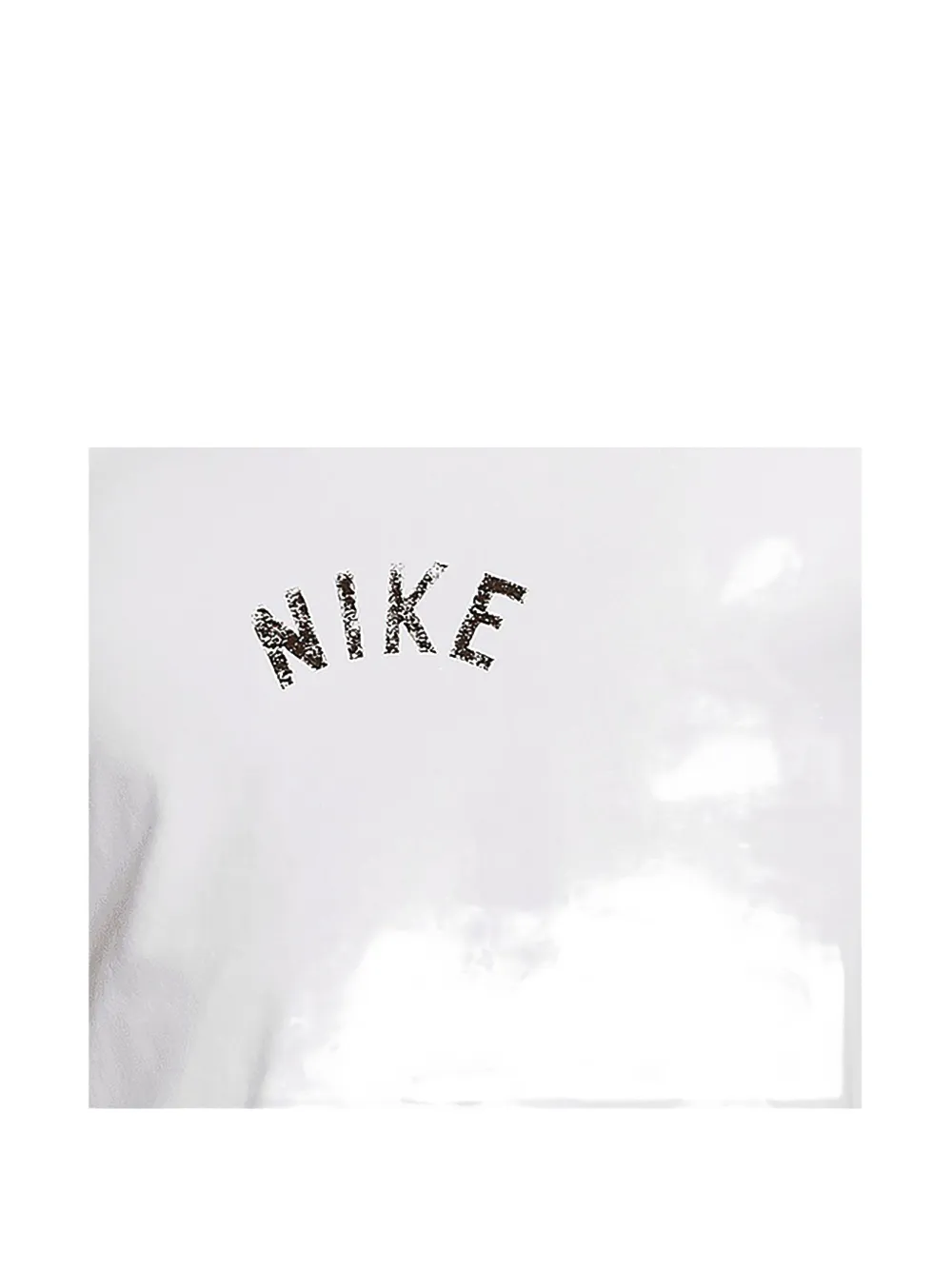 Nike T-shirt met logoprint Wit