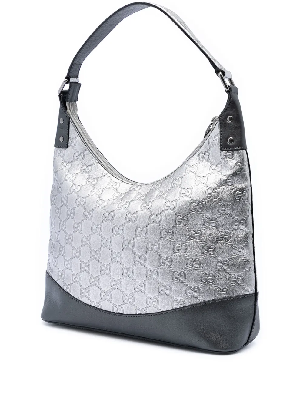 Gucci Pre-Owned 2016-2026 メタリック グッチシマ ショルダーバッグ 