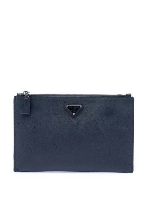 Prada Pre-Owned bolsa de mano de piel saffiano 2013-2026