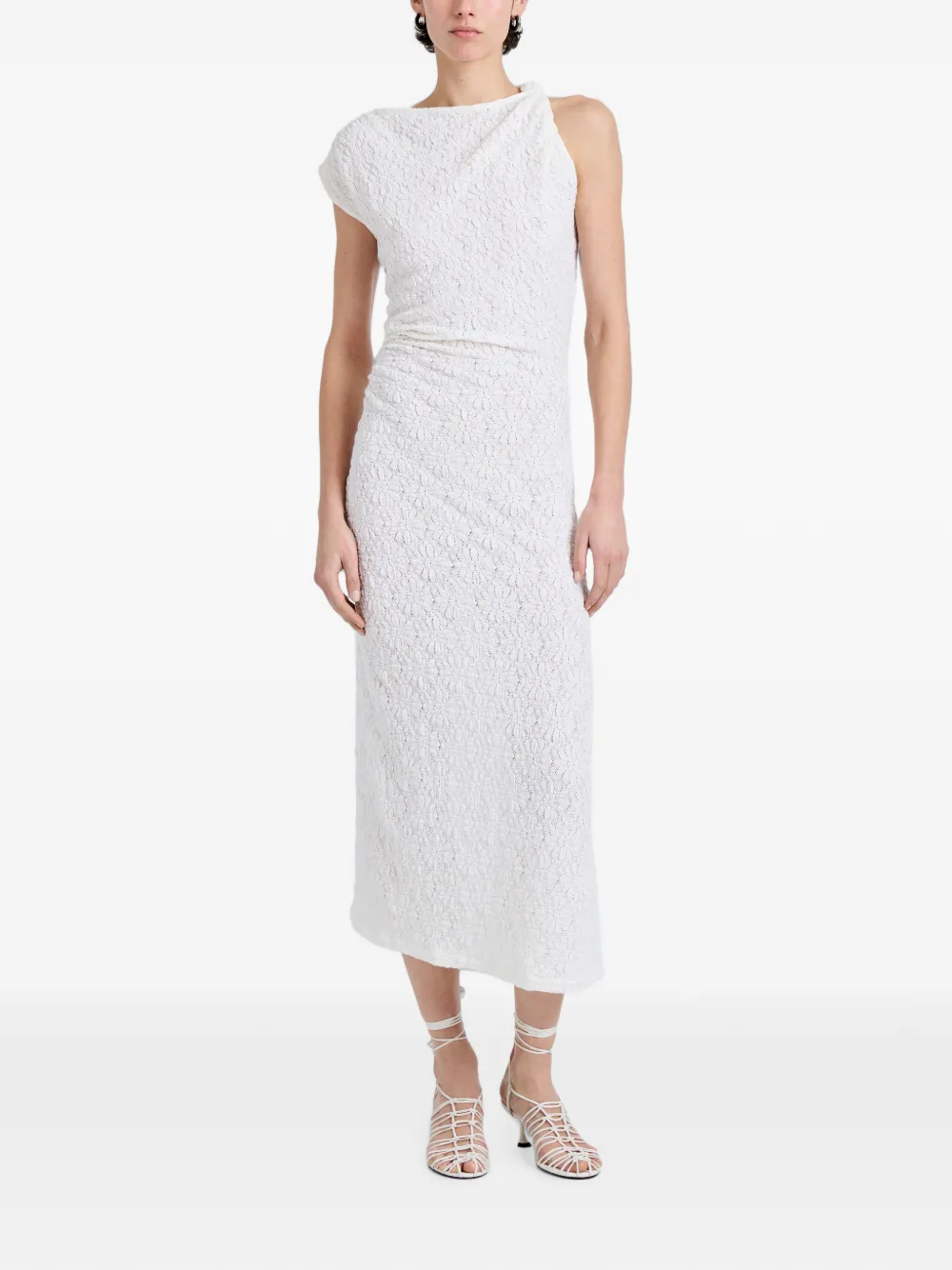 Proenza Schouler White Label Astra jurk van stretch kant Wit