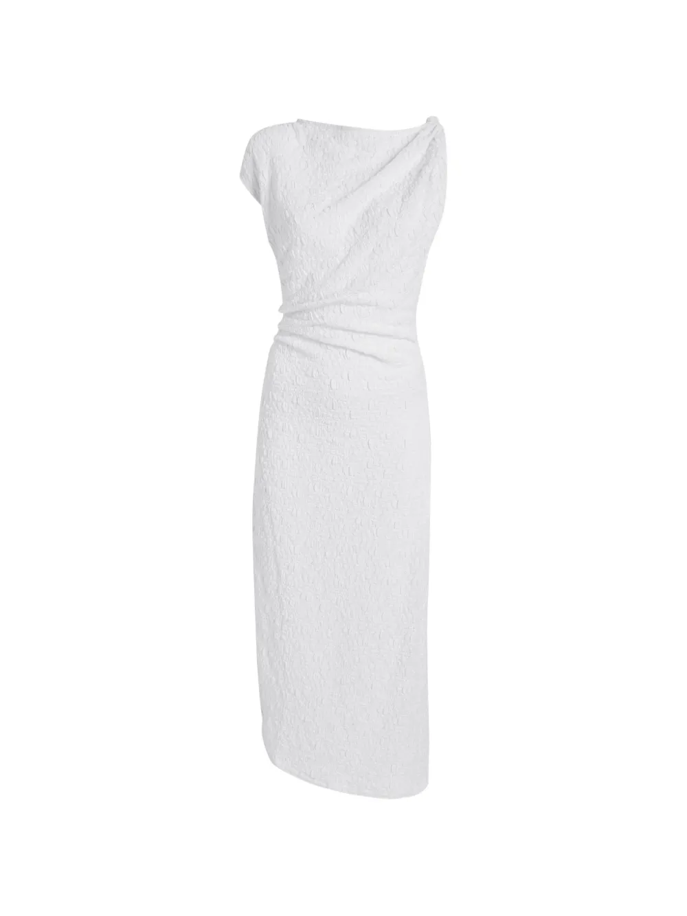 Proenza Schouler White Label Astra dress in stretch lace - Bianco
