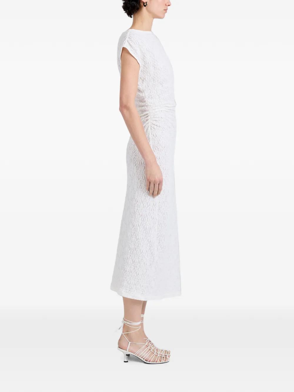 Proenza Schouler White Label Astra jurk van stretch kant Wit