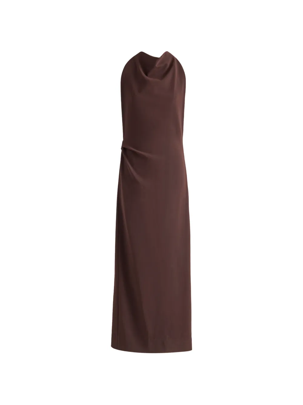 Proenza Schouler Selena dress in matte double crepe - Braun