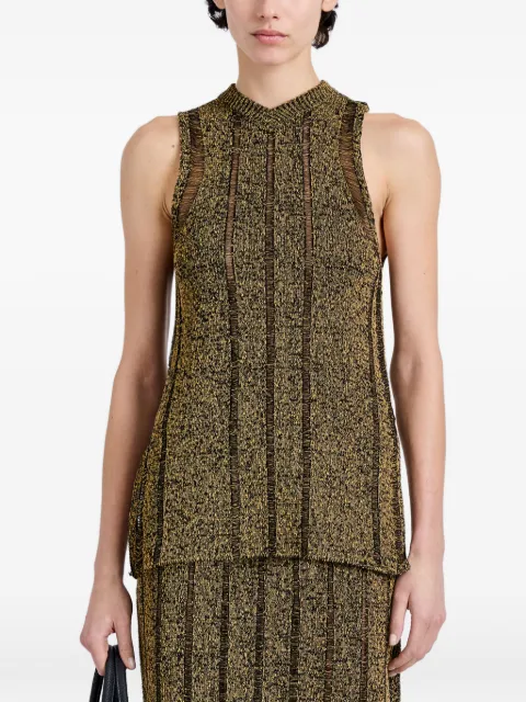 Proenza Schouler Maelle top in drop needle tweed